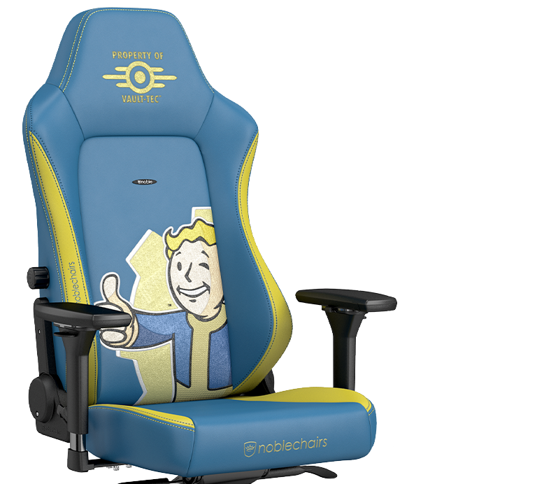 gaming chair vegan HERO Fallout Vault Tec ergonomic