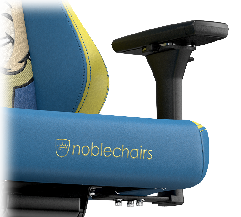 gaming chair vegan HERO Fallout Vault Tec 4D armrests