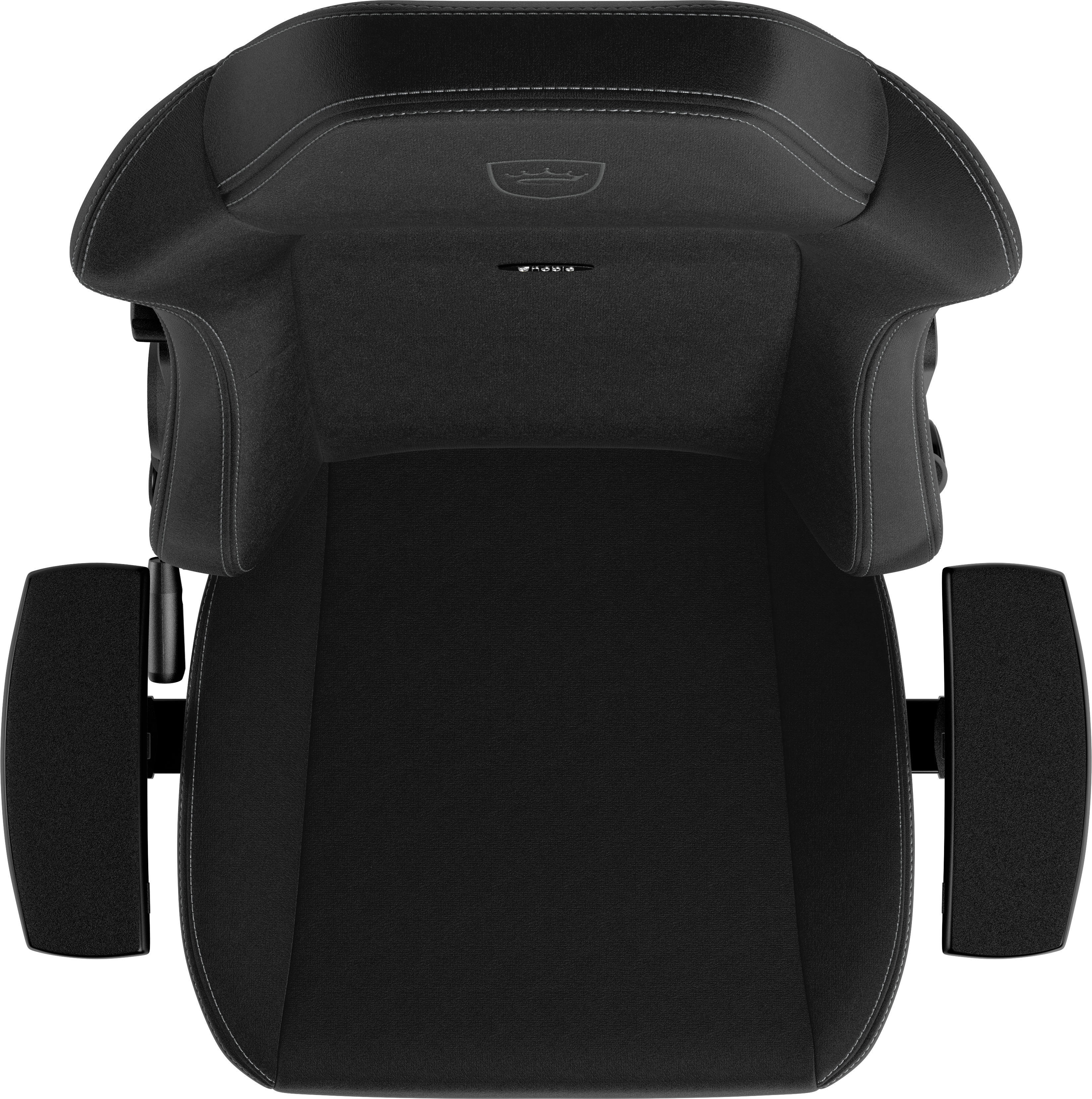 noblechairs HERO MF Black gaming chair top view view