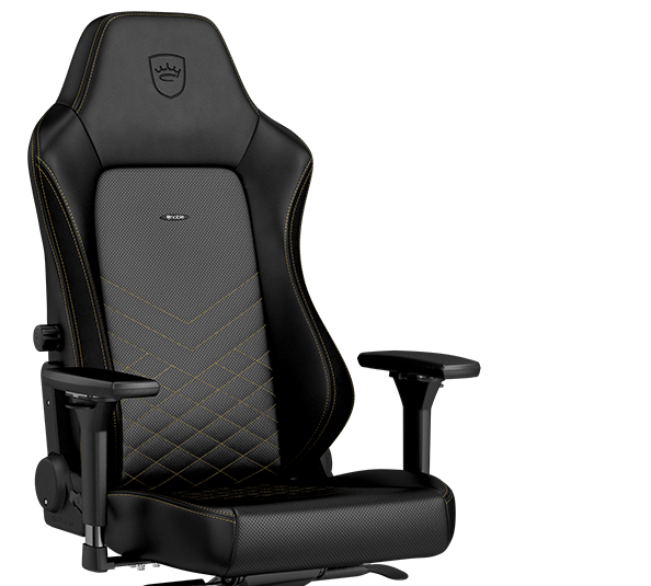 gaming chair vegan HERO Black Gold ergonomic