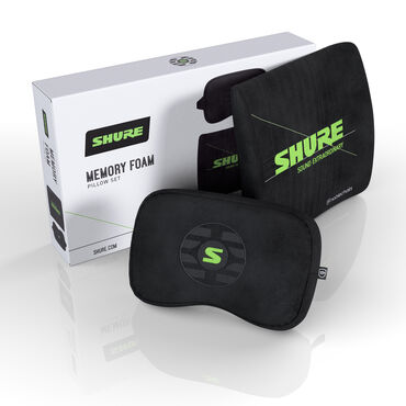 Memory Foam Pillow Set - Shure Edition