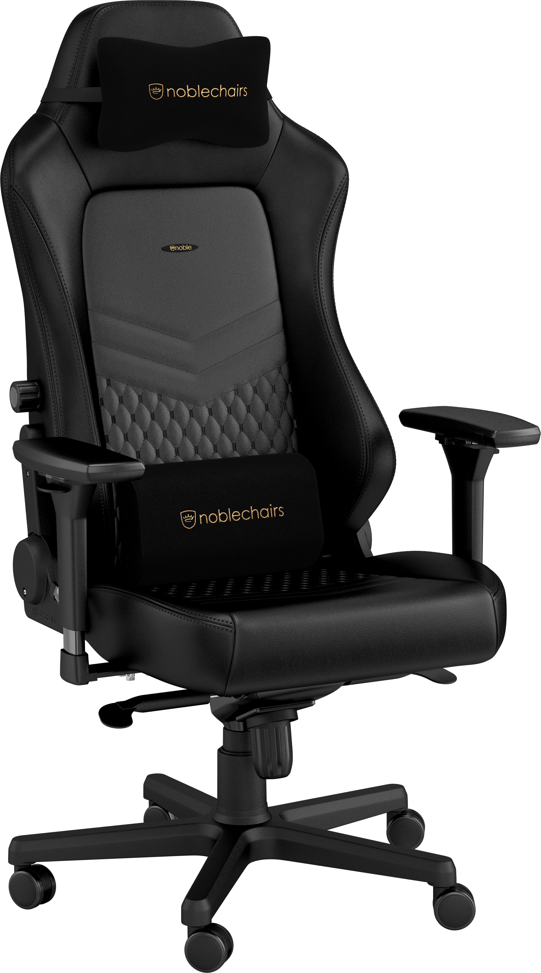 4D armrests HERO Real Leather