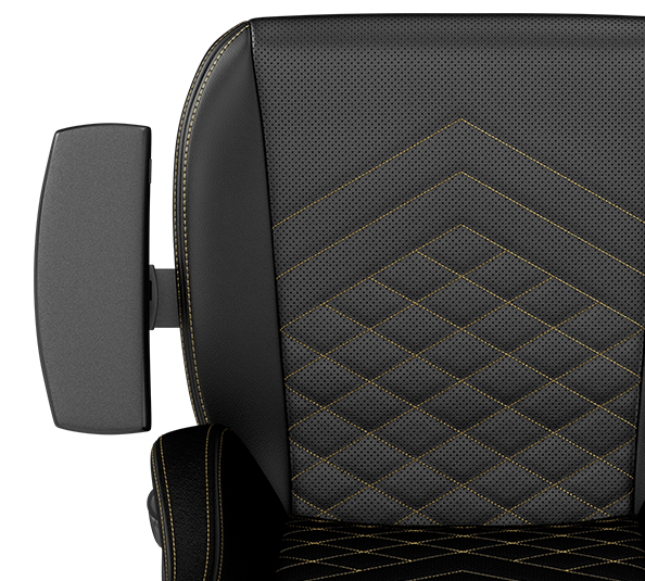 gaming chair vegan HERO Black Gold high-quality materials