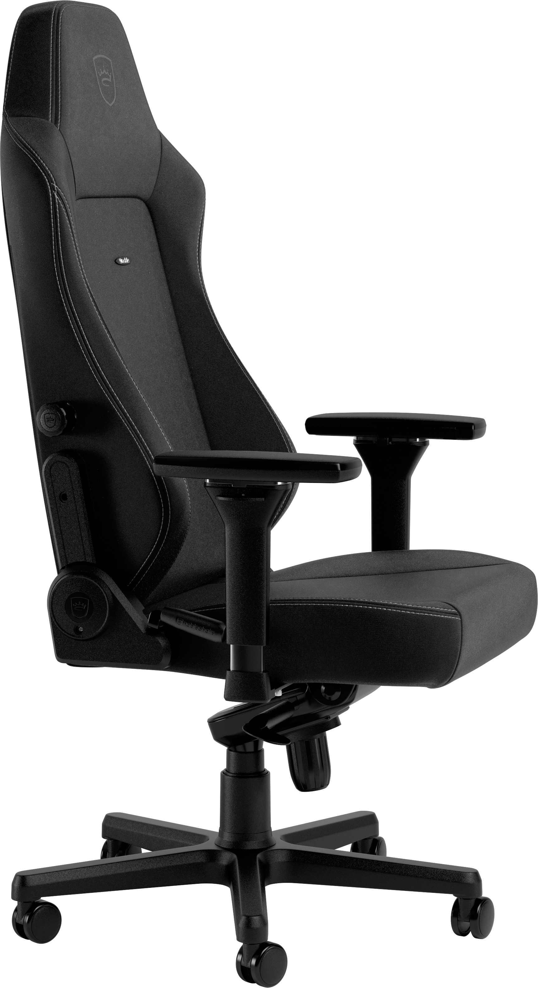 noblechairs HERO MF Black gaming chair side view