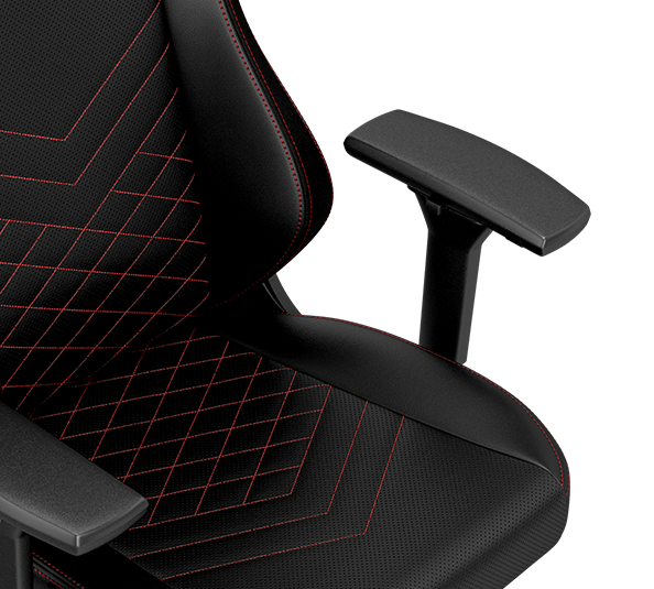 gaming chair vegan HERO Black Red comfort