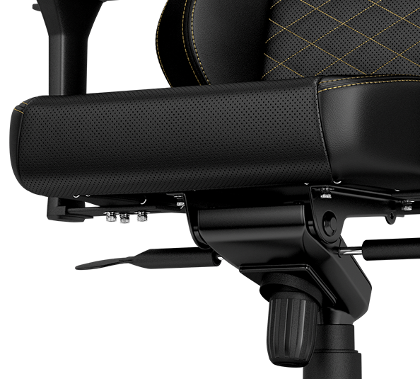gaming chair vegan HERO Black Gold adjustable