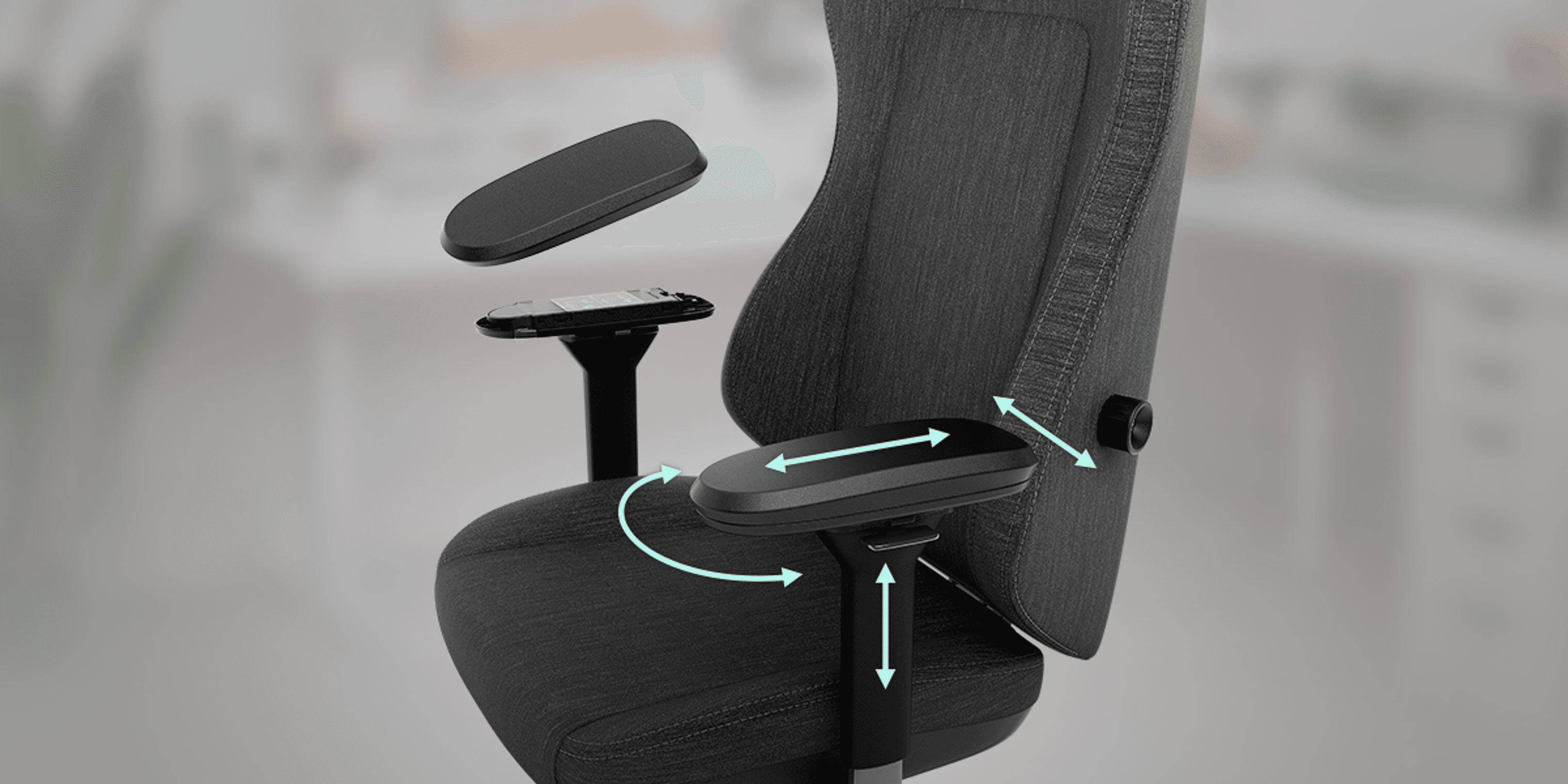 Armrests Engineered for Every Posture