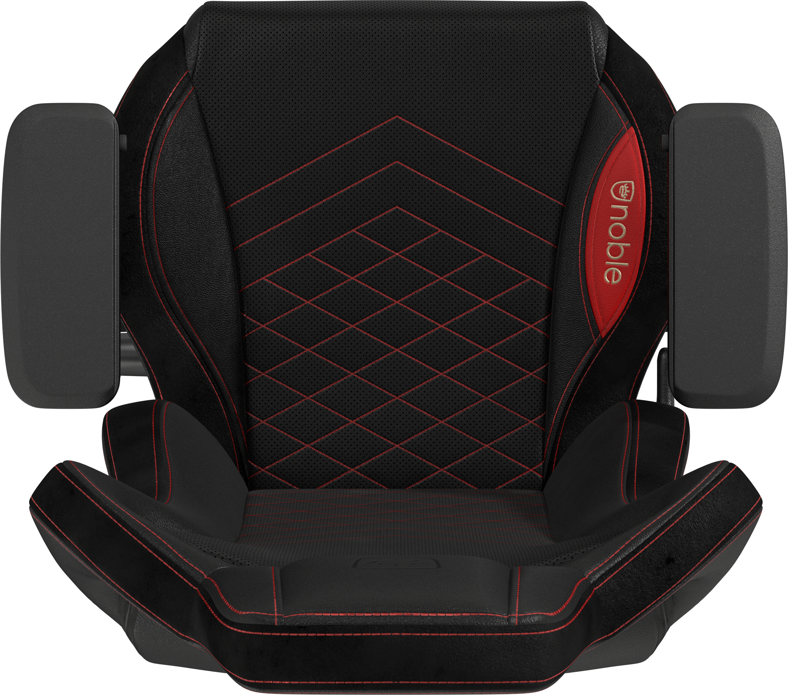 4D armrests EPIC Black/Red