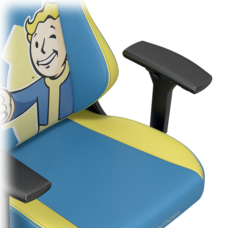gaming chair vegan HERO Fallout Vault Tec comfort