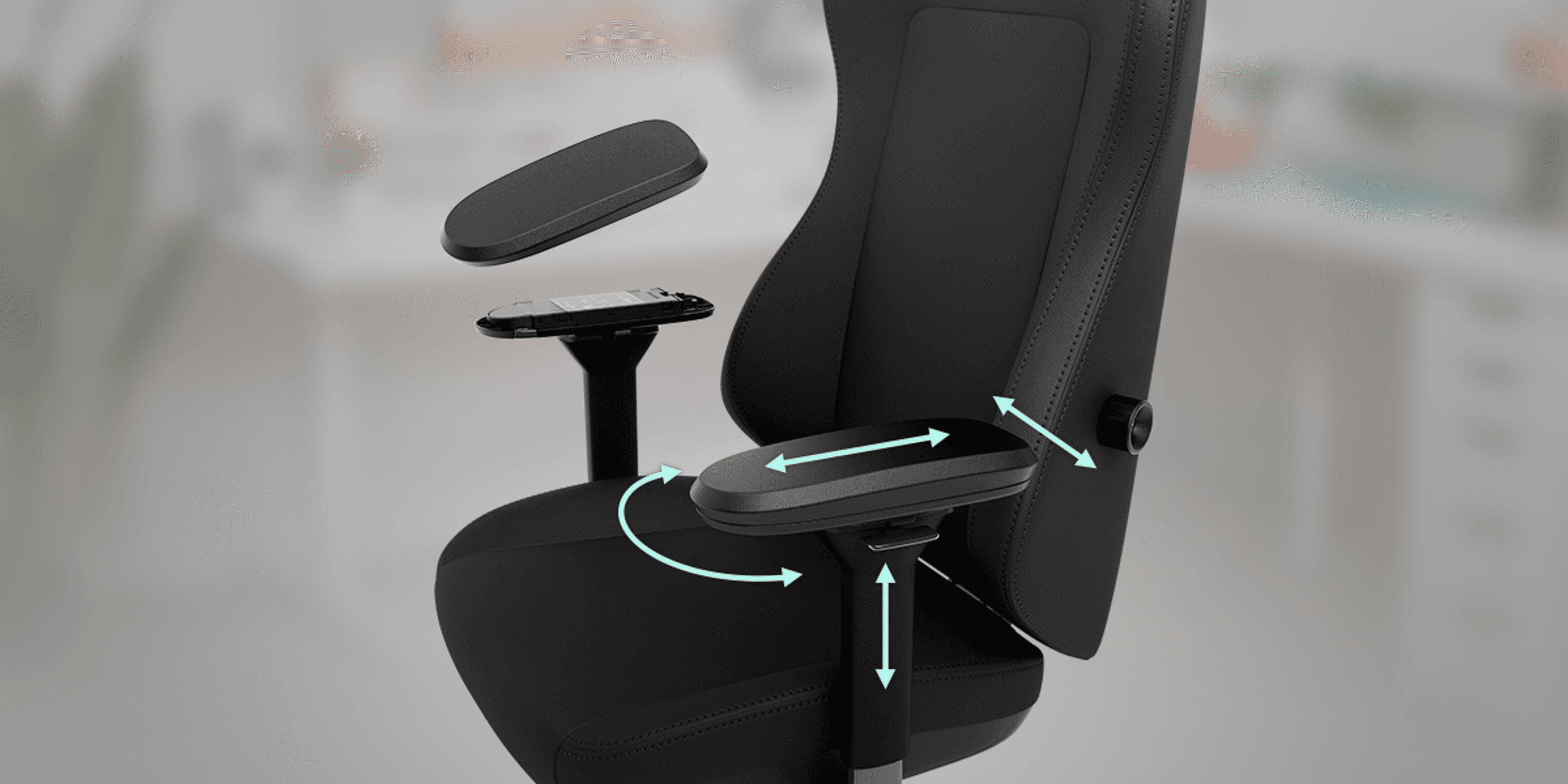 Armrests Engineered for Every Posture