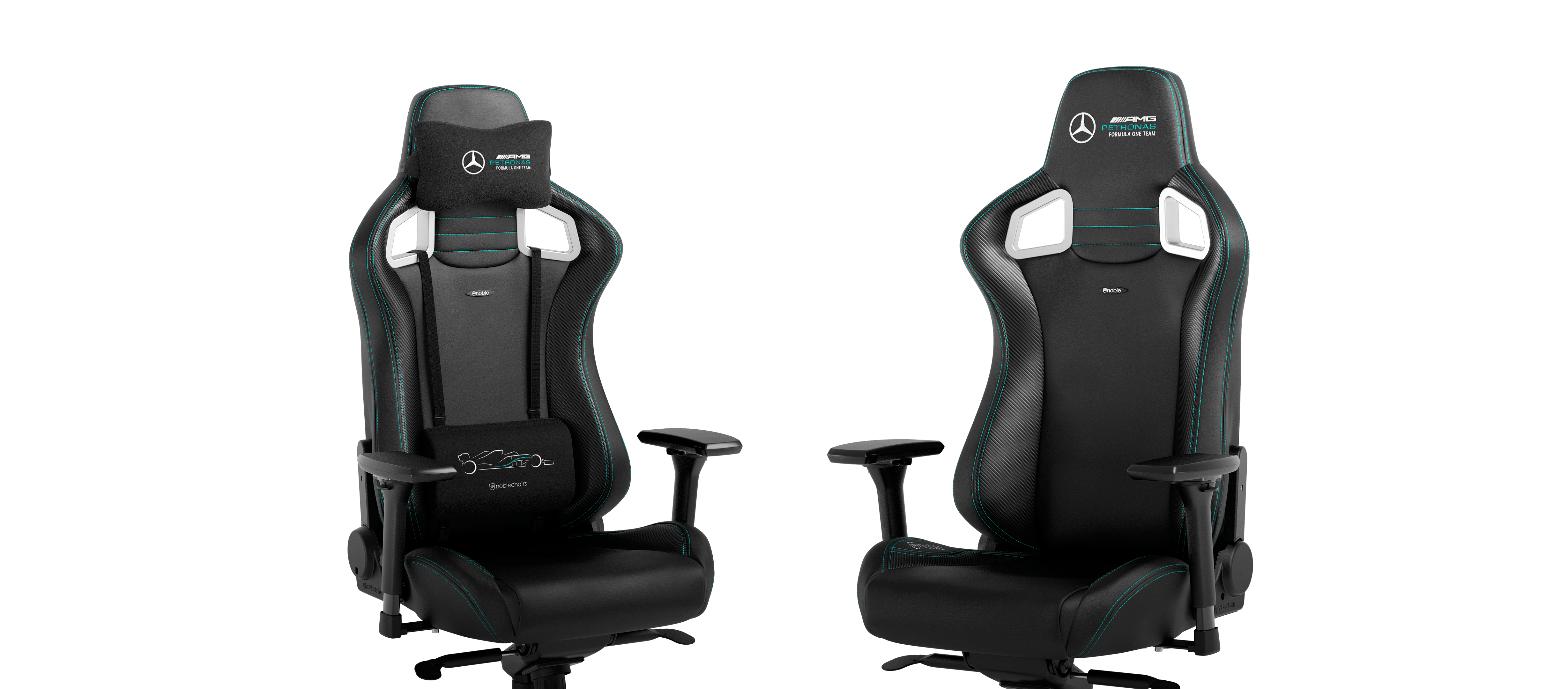 noblechairs EPIC Mercedes-AMG Petronas F1 Team Edition gaming chair