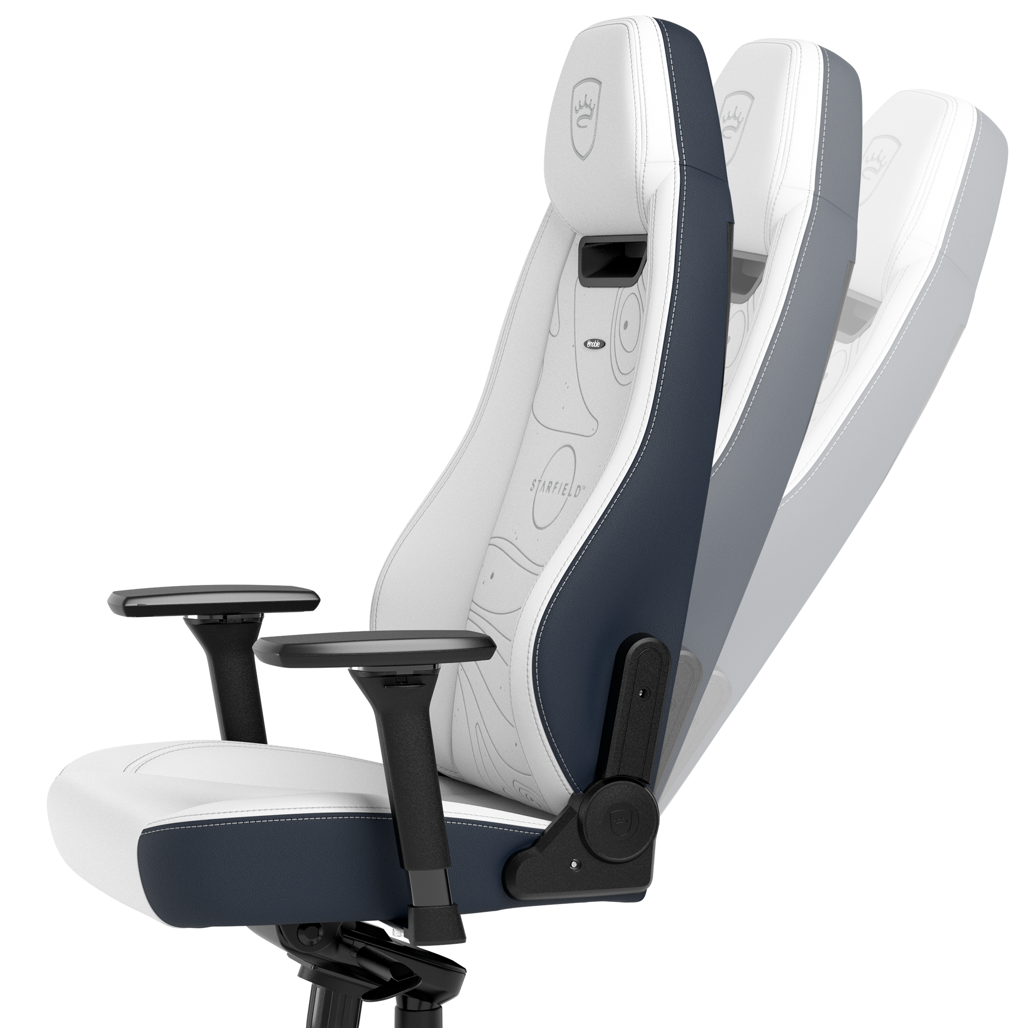 Picture of Gaming-Stuhl Starfield verstellbarer Stuhl vegan PU-Leder