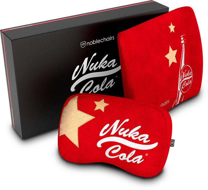 noblechairs EPIC Gaming Chair - Fallout Nuka Cola Pillow Edition